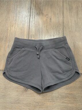 Abercrombie Kids Girls Gray Pocket Shorts | Size 7/8